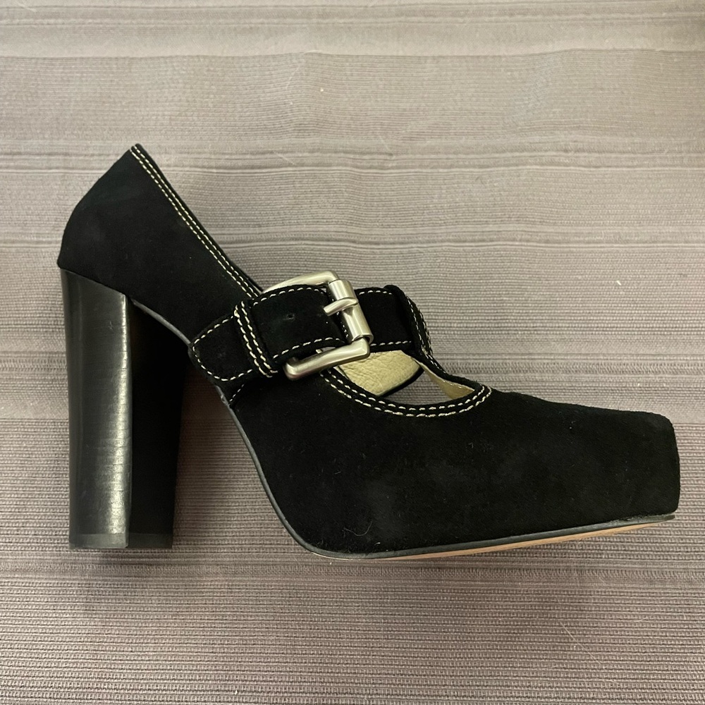 Michael Kors Annabel T-Strap 8.5, Black - Picture 8 of 9